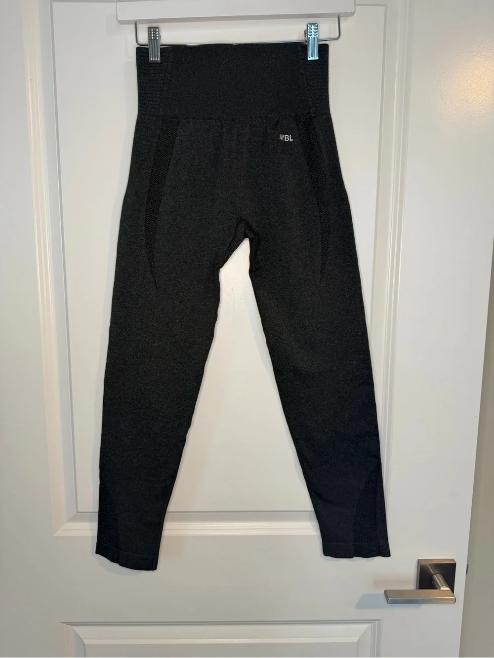 AYBL Black Kids High-Waist Seamless Leggings